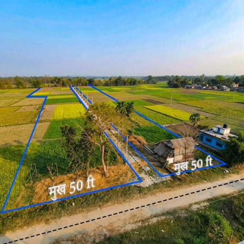 land for sale in Kanepokhari-7 | NPR 1 L/Dhur - Near Mahendra Hwy